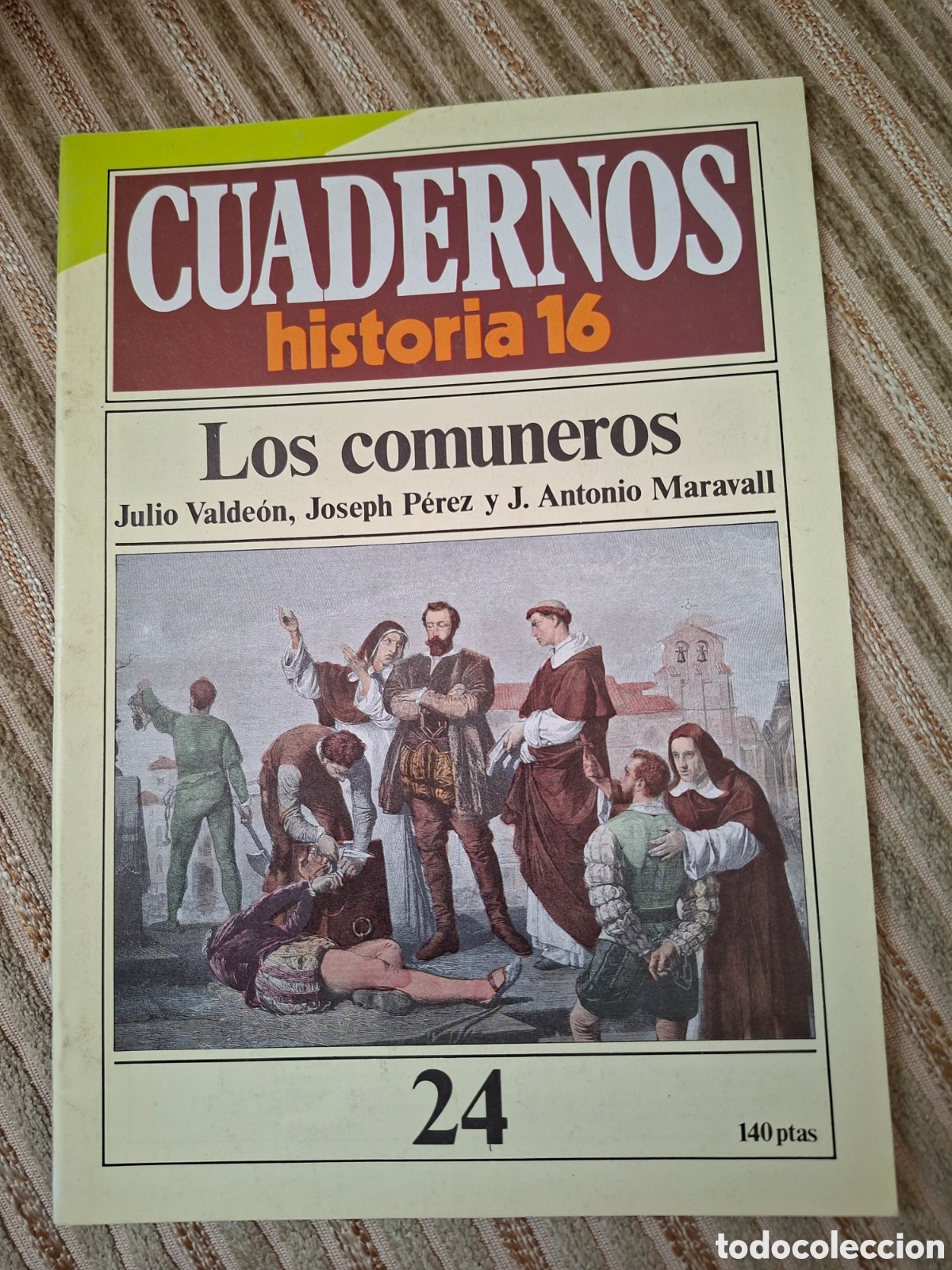 Coleccionismo de revista Historia 16: CUADERNOS HISTORIA 16 : LOS COMUNEROS