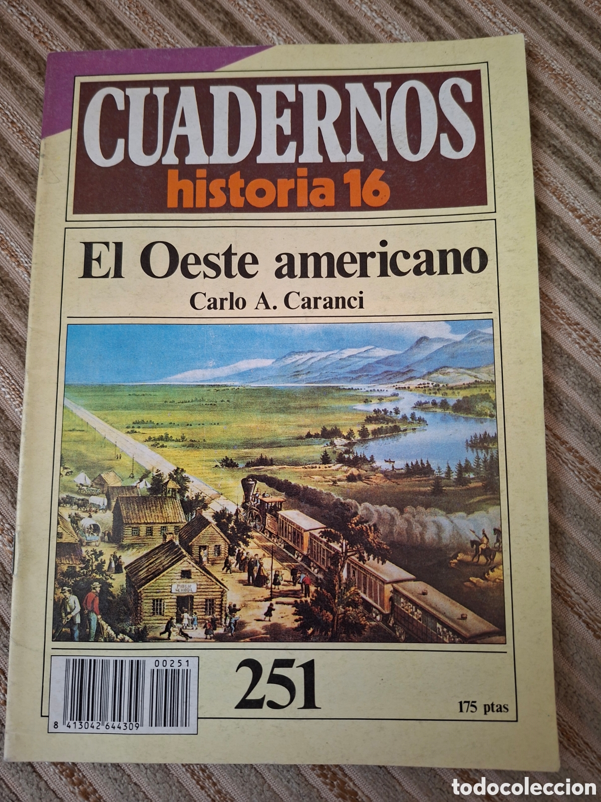 Coleccionismo de revista Historia 16: CUADERNOS HISTORIA 16 : EL OESTE AMERICANO