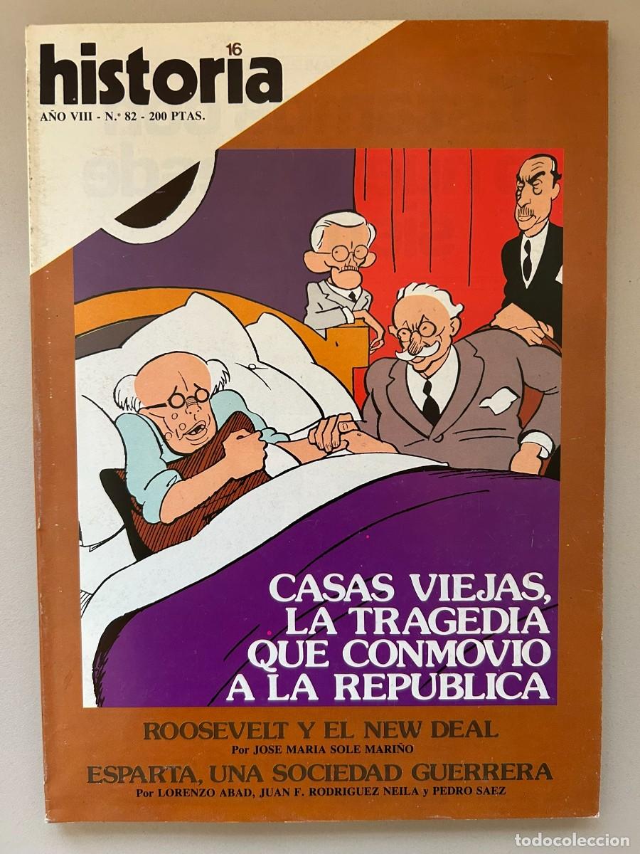 Coleccionismo de revista Historia 16: HISTORIA 16 - N.&ordm; 82 1983 - CASAS VIEJAS UNA TRAGEDIA QUE CONMOVI&Oacute; A LA REP&Uacute;BLICA - ROOSEVELT