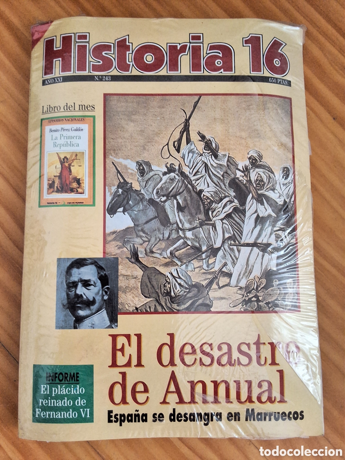 Coleccionismo de revista Historia 16: Historia 16 revista mensual n&uacute;mero 243 a&ntilde;o 1996/7 incluye libro
