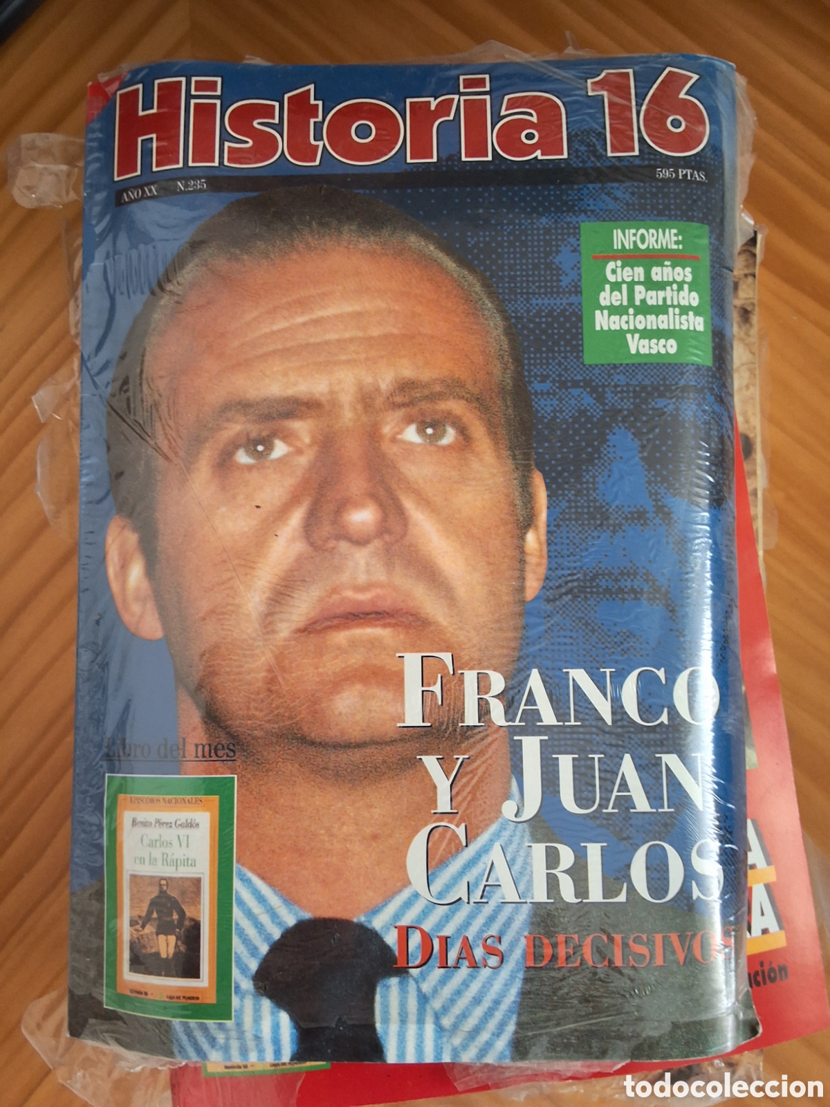 Coleccionismo de revista Historia 16: Historia 16 revista mensual n&uacute;mero 235 a&ntilde;o 1995/11 incluye libro