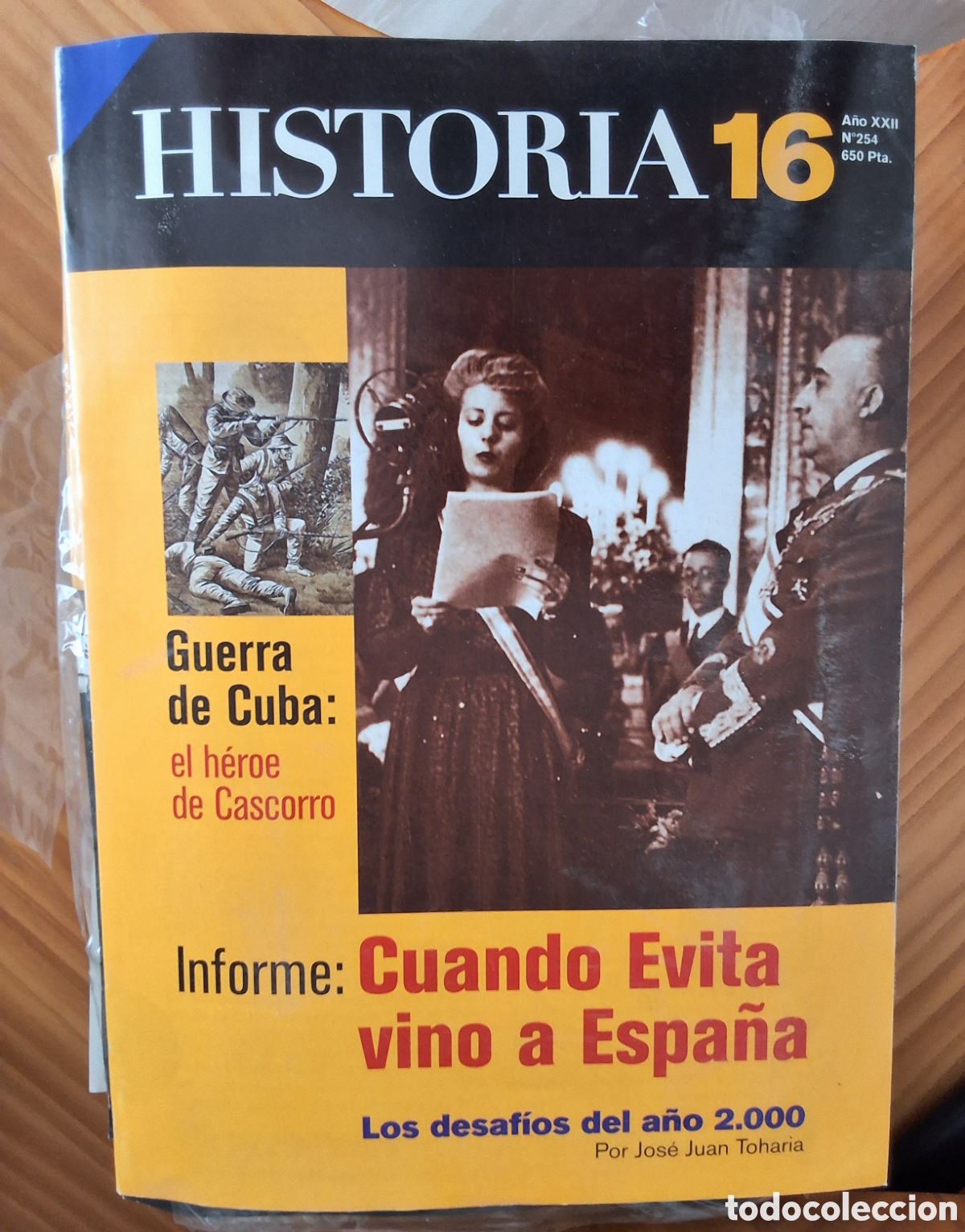 Coleccionismo de revista Historia 16: Historia 16 revista mensual n&uacute;mero 254 a&ntilde;o 1997/6 incluye libro