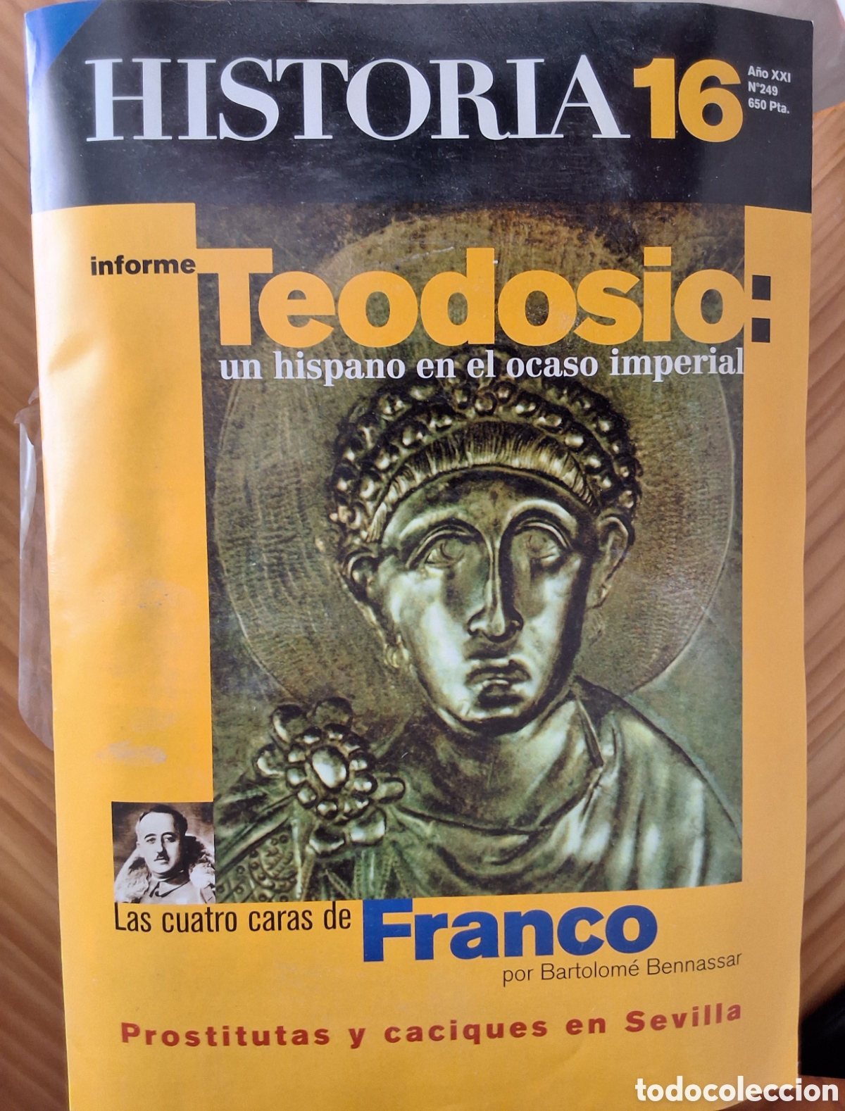 Coleccionismo de revista Historia 16: Historia 16 revista mensual n&uacute;mero 249 a&ntilde;o 1997/1 incluye libro