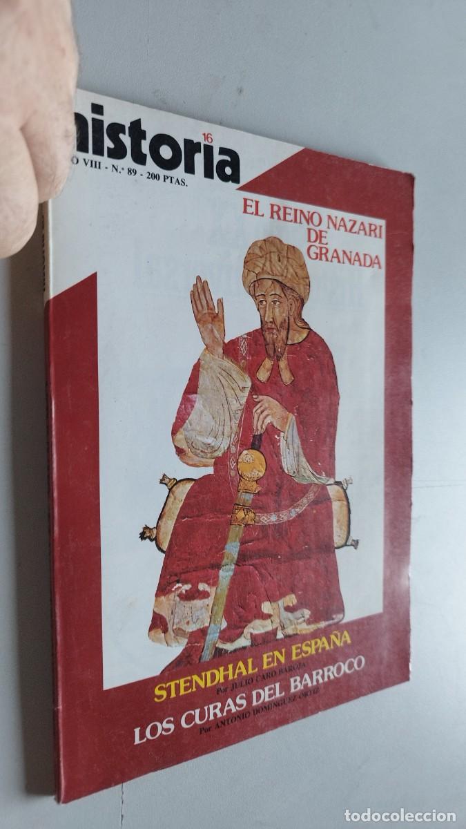 Coleccionismo de revista Historia 16: HISTORIA 16 / 89 / NAZARI GRANADA-STHENDAL ESPA&Ntilde;A-CURAS BARROCO