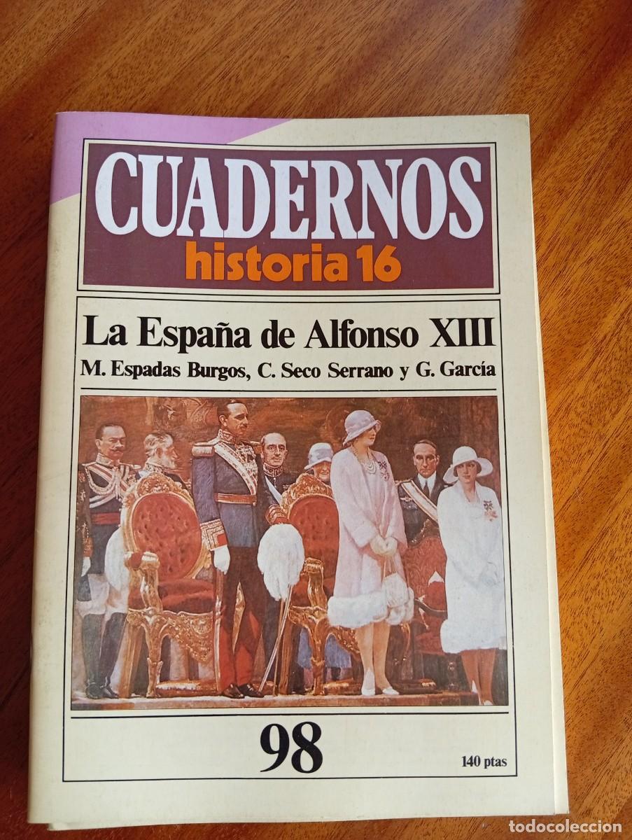 Colecionismo da Revista Historia 16: La Espa&ntilde;a de Alfonso XIII. N.&ordm; 98