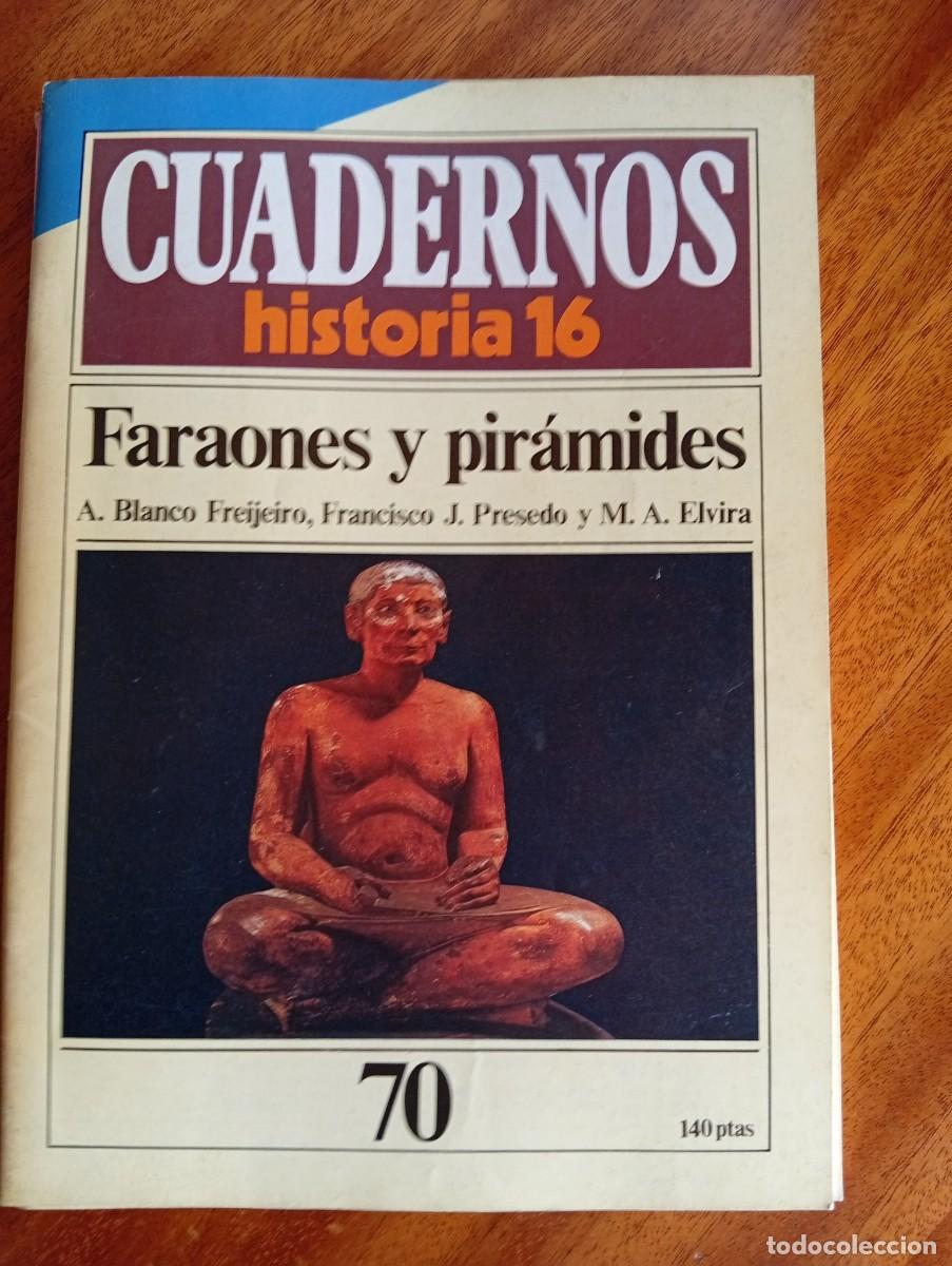 Colecionismo da Revista Historia 16: Faraones y pir&aacute;mides, N.&ordm; 70