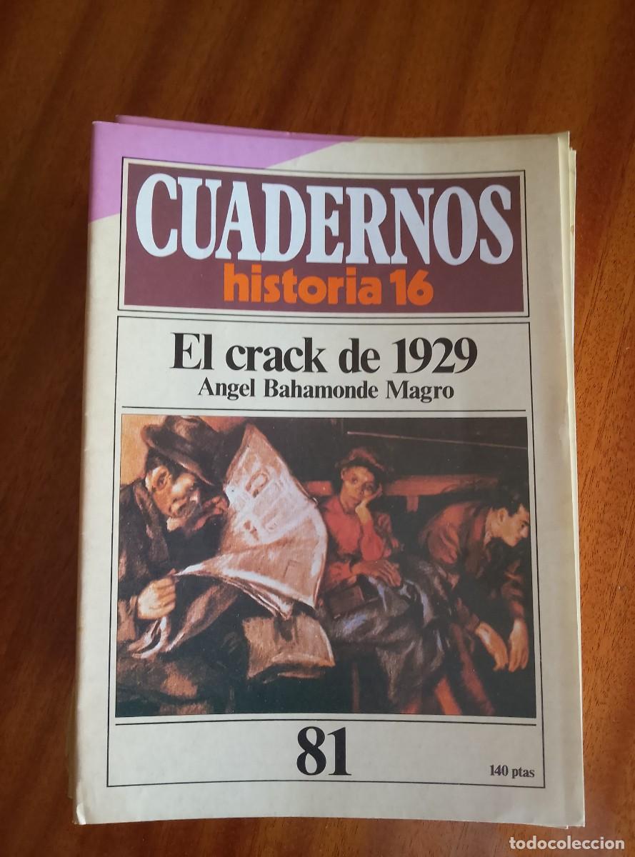 Sammeln von Zeitschriften Historia 16: El crack de 1929. N.&ordm; 81