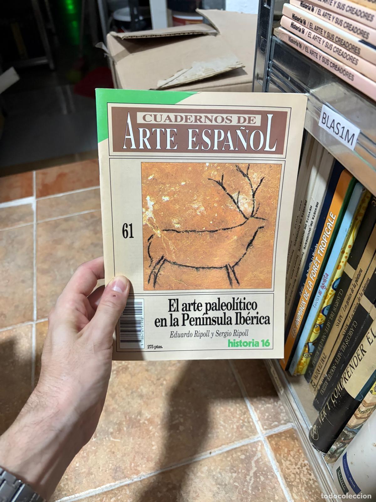 Coleccionismo de revista Historia 16: BLAS1M Eduardo Ripoll y Sergio Ripoll El arte paleol&iacute;tico en la Pen&iacute;nsula Ib&eacute;rica Historia 16 n.&ordm; 61