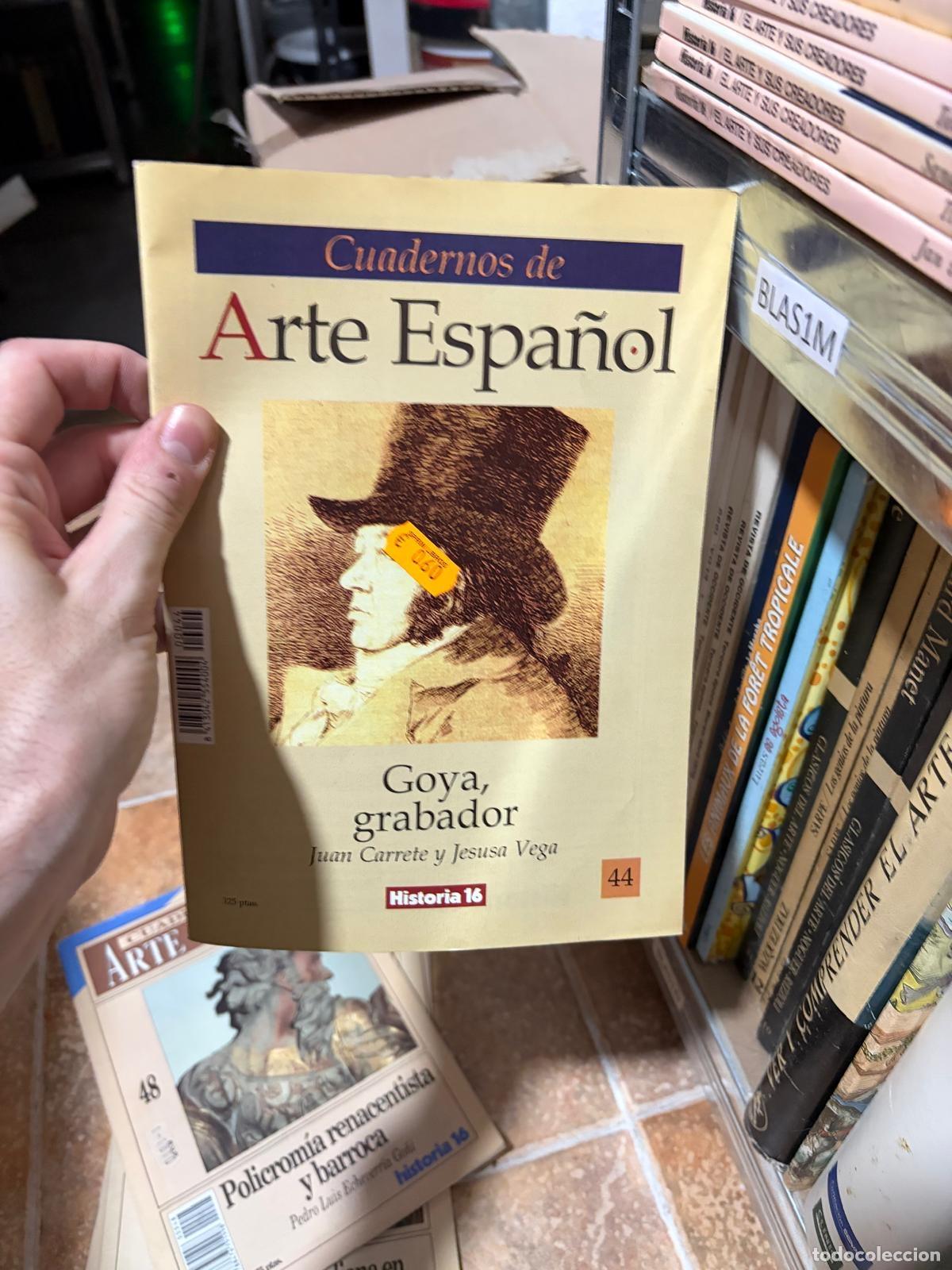 Coleccionismo de revista Historia 16: BLAS1M Juan Carrete y Jesusa Vega Goya, grabador Historia 16 n.&ordm; 44