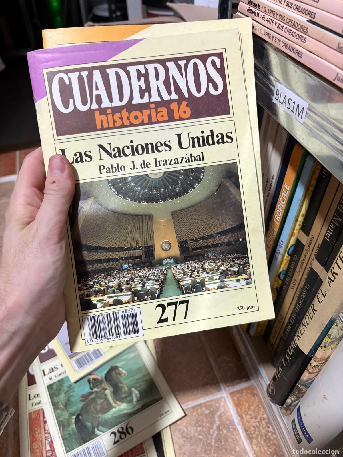 Collectionnisme de Magazine Historia 16: BLAS1M Pablo J. de Irazaz&aacute;bal Las Naciones Unidas historia 16