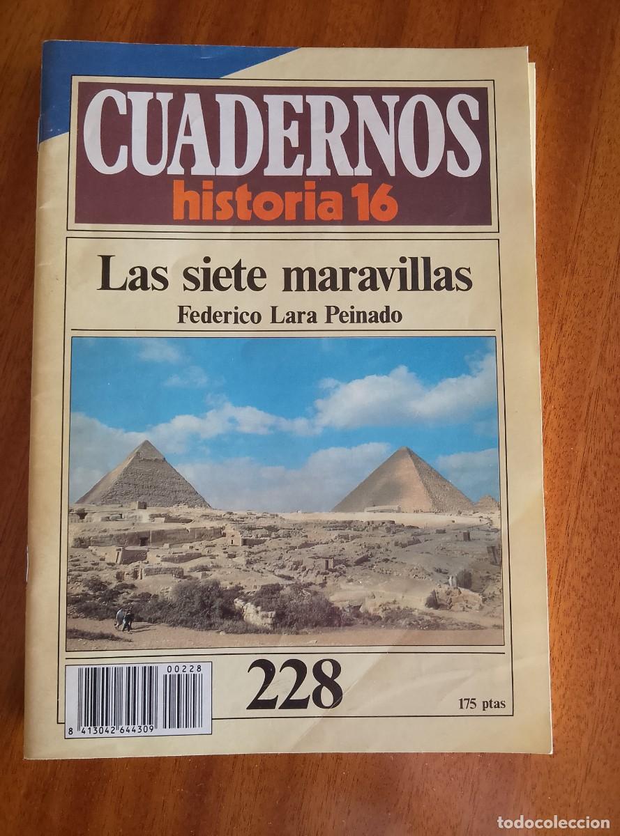 Sammeln von Zeitschriften Historia 16: Las siete maravillas. N.&ordm; 228
