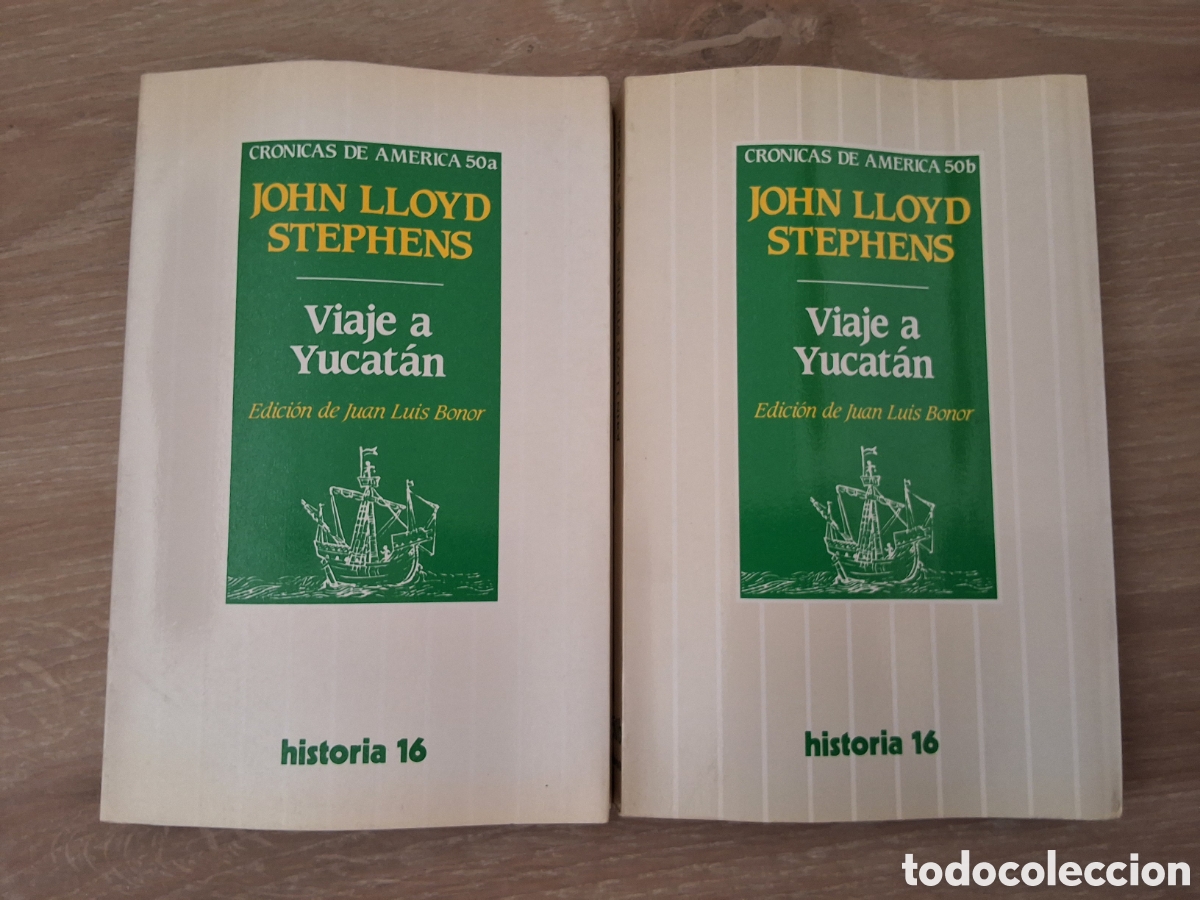 Collectionnisme de Magazine Historia 16: Viaje a Yucatan libro John Lloyd Stephens cr&oacute;nicas de Am&eacute;rica 50 a b a&ntilde;o 1989/5 edici&oacute;n 1&deg;