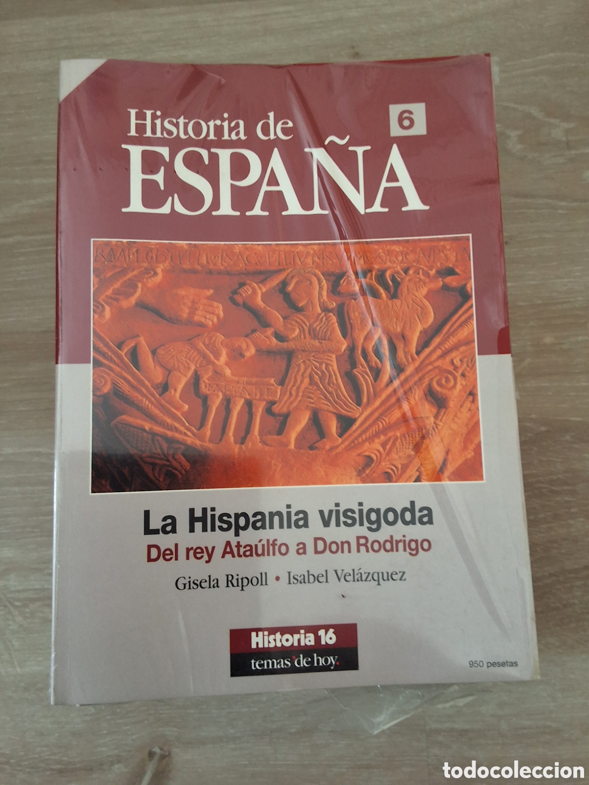 Coleccionismo de revista Historia 16: Historia de espa&ntilde;a revista temas de hoy 6 Hispania visigoda de Ataulfo a don Rodrigo