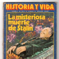 Coleccionismo de Revista Historia y Vida: REVISTA MENSUAL HISTORIA Y VIDA. AÑO X. Nº 111. MADRID BARCELONA JUNIO DE 1977. Lote 15165908