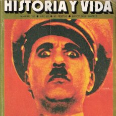 Coleccionismo de Revista Historia y Vida: HISTORIA Y VIDA. JULIO 1976. Nº 100. LINNEO.ARAUCANOS.CHARLOT -SUMARIO. Lote 26658155