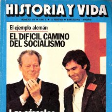 Coleccionismo de Revista Historia y Vida: HISTORIA Y VIDA. SEPTIEMBRE 1977. Nº 114. SOCIALDEMOCRÁCIA. SOCIALISMO. 1714 EN CATALUÑA. DIJON.. Lote 26972737