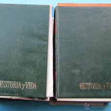 Coleccionismo de Revista Historia y Vida: HISTORIA Y VIDA LOS 39 PRIMEROS NÚMEROS MENOS UNO. CON LAS TAPAS. ABRIL DE 1968 A JUNIO DE 1971.