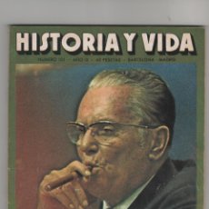 Coleccionismo de Revista Historia y Vida: HISTORIA Y VIDA Nº 101, TITO: EL HEREJE TENIA RAZÓN