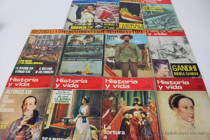Coleccionismo de Revista Historia y Vida: L-3335. HISTORIA Y VIDA. 23 REVISTAS COMPLETAS AÑOS 1970 A 1973. - Foto 8 - 54802518