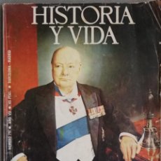 Coleccionismo de Revista Historia y Vida: HISTORIA Y VIDA. NUM 79. CHURCHILL. PESTE NEGRA. GUERRILLEROS ESPAÑOLES URSS. PIO IX