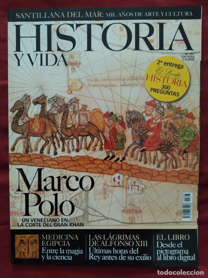 Coleccionismo de Revista Historia y Vida: REVISTA HISTORIA Y VIDA LOTE 5 NÚMEROS DEL 396 AL 400 AÑO XXXIII - Foto 4 - 203609086