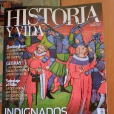 Coleccionismo de Revista Historia y Vida: HISTORIA Y VIDA 535. INDIGNADOS MEDIEVALES.. Lote 208060072
