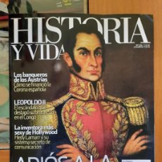 Coleccionismo de Revista Historia y Vida: HISTORIA Y VIDA 536. ADIÓS A LA METRÓPOLI.. Lote 208060518