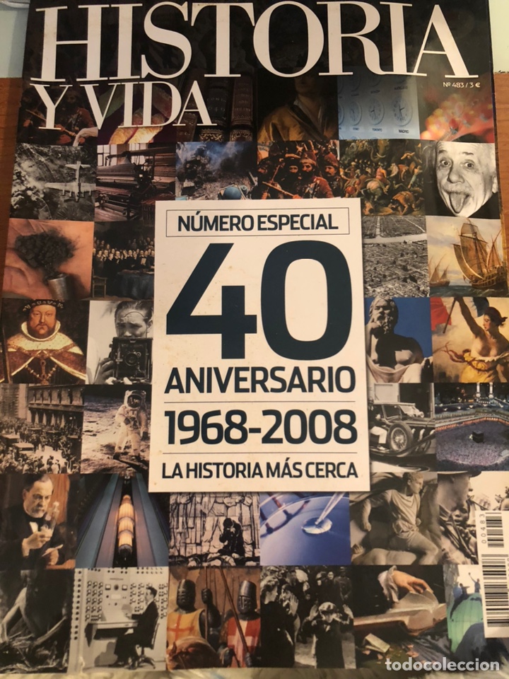 Sammeln von Zeitschriften Historia y Vida: HISTORIA Y VIDA. N&uacute;mero especial 483. 40 ANIVERSARIO 1968-2008