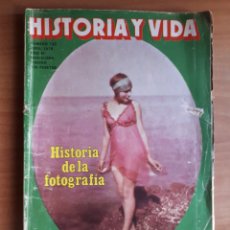 Coleccionismo de Revista Historia y Vida: HISTORIA Y VIDA Nº 133 ABRIL 1979. HISTORIA DE LA FOTOGRAFIA. Lote 274789523