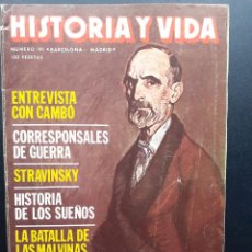 Coleccionismo de Revista Historia y Vida: REVISTA HISTORIA Y VIDA Nº 171 -1982