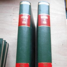 Coleccionismo de Revista Historia y Vida: HISTORIA Y VIDA ENCUADERNADO 1985 COMPLETO 12 NUMEROS DEL 202 AL 213. Lote 314371893