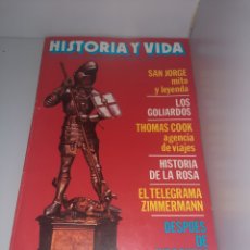 Coleccionismo de Revista Historia y Vida: HISTORIA Y VIDA , N°169 , ABRIL 1982, AÑO XV. Lote 338607868