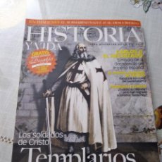 Coleccionismo de Revista Historia y Vida: REVISTA HISTORIA Y VIDA. NÚMERO 410, AÑO XXXIV - TEMPLARIOS, CARLOS II, FRANCO