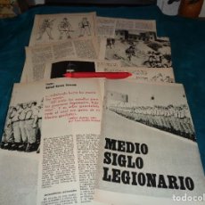 Coleccionismo de Revista Historia y Vida: RECORTE : SE CUMPLEN 50 AÑOS DE LA LEGION ESPAÑOLA. HIST. Y VIDA, MARZO 1971