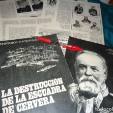 Coleccionismo de Revista Historia y Vida: RECORTE : EPISODIOS NACIONALES : LA DESTRUCCION DE LA ESCUADRA DE CERVERA. HIST, Y VIDA, JULIO 1968