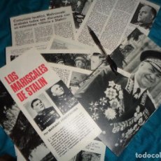 Coleccionismo de Revista Historia y Vida: RECORTE : LOS MARISCALES DE STALIN . HIST, Y VIDA, OCT 1968