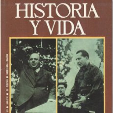 Coleccionismo de Revista Historia y Vida: HISTORIA Y VIDA: Nº 89. PRIETO Y LOS BORRADORES SECRETOS DE JOSÉ ANTONIO. Lote 364016396
