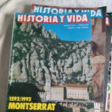 Coleccionismo de Revista Historia y Vida: 6 REVISTAS HISTORIA Y VIDA NºS 290,296,297,286,306,313