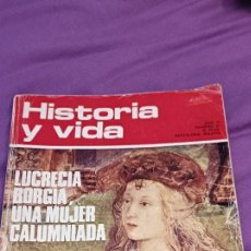 Coleccionismo de Revista Historia y Vida: LUCRECIA BORGIA NUM 67. Lote 368427771