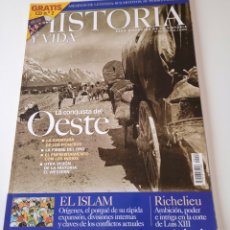 Coleccionismo de Revista Historia y Vida: REVISTA HISTORIA Y VIDA. N°404. LA CONQUISTA DEL OESTE. EL ISLAM, RICHELIEU.,. Lote 371635426