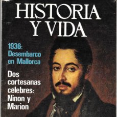 Coleccionismo de Revista Historia y Vida: ENTREVISTA CON LARRA. Lote 397914129
