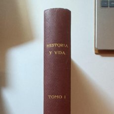 Coleccionismo de Revista Historia y Vida: HISTORIA Y VIDA - TOMO I - 6 EJEMPLARES: DE ABRIL A SEPTIEMBRE DE 1968
