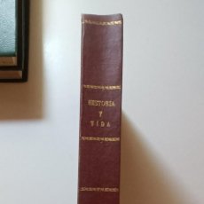 Coleccionismo de Revista Historia y Vida: HISTORIA Y VIDA - TOMO V - 6 EJEMPLARES: DE JULIO A DICIEMBRE DE 1970