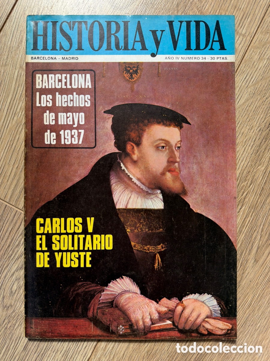 Colecionismo da Revista Historia y Vida: Revista Historia y Vida, A&Ntilde;O IV N.34