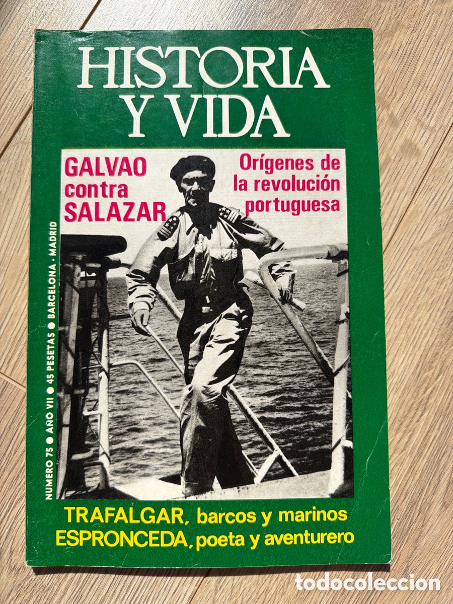 Coleccionismo de Revista Historia y Vida: Revista Historia y Vida, A&Ntilde;O VII N.75