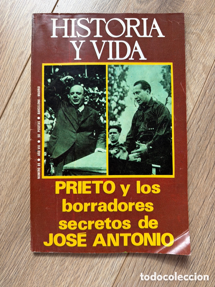 Sammeln von Zeitschriften Historia y Vida: Revista Historia y Vida, A&Ntilde;O VIII N.89