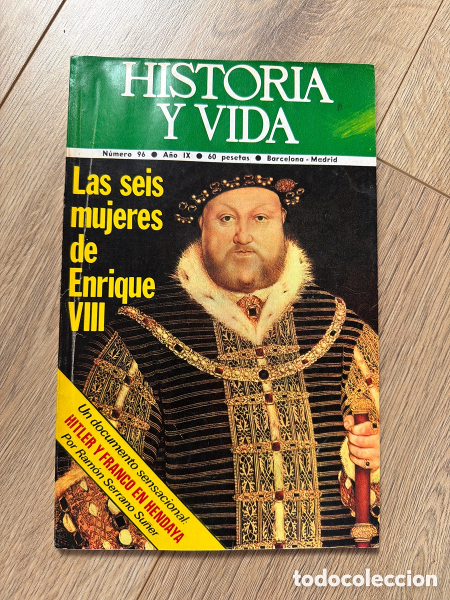 Sammeln von Zeitschriften Historia y Vida: Revista Historia y Vida, A&Ntilde;O IX N.96