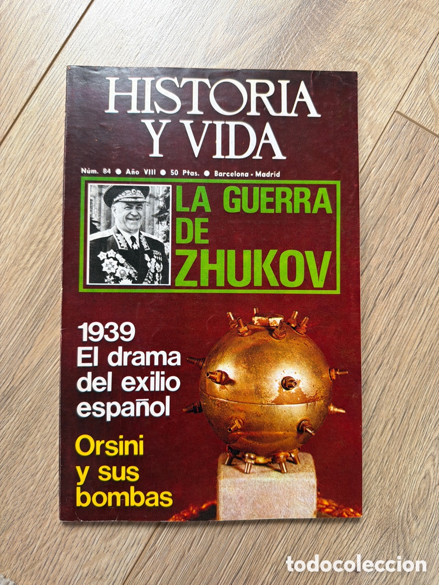 Colecionismo da Revista Historia y Vida: Revista Historia y Vida, A&Ntilde;O VIII N.84