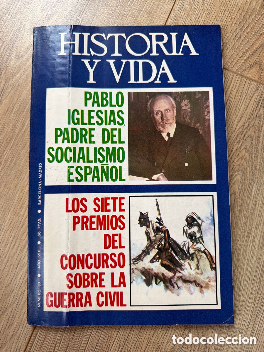 Colecionismo da Revista Historia y Vida: Revista Historia y Vida, A&Ntilde;O VIII N.83