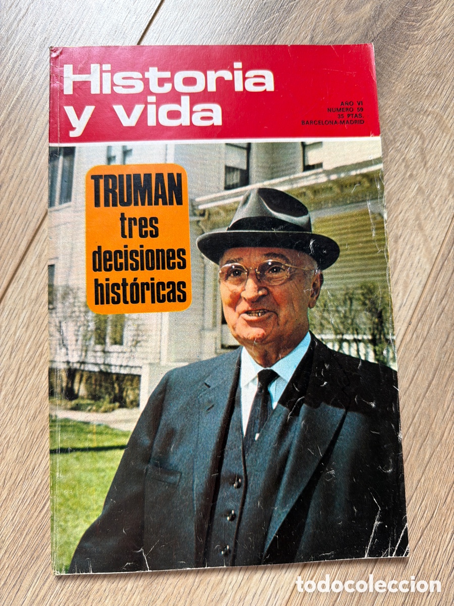 Coleccionismo de Revista Historia y Vida: Revista Historia y Vida, A&Ntilde;O VI N.59